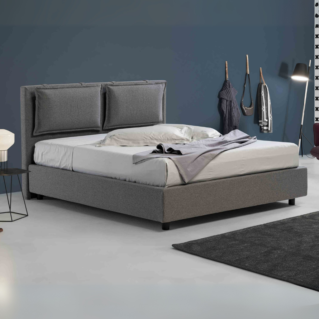 Letto contenitore Atlantide Plus - Immagine ambientale in stanza stile moderno