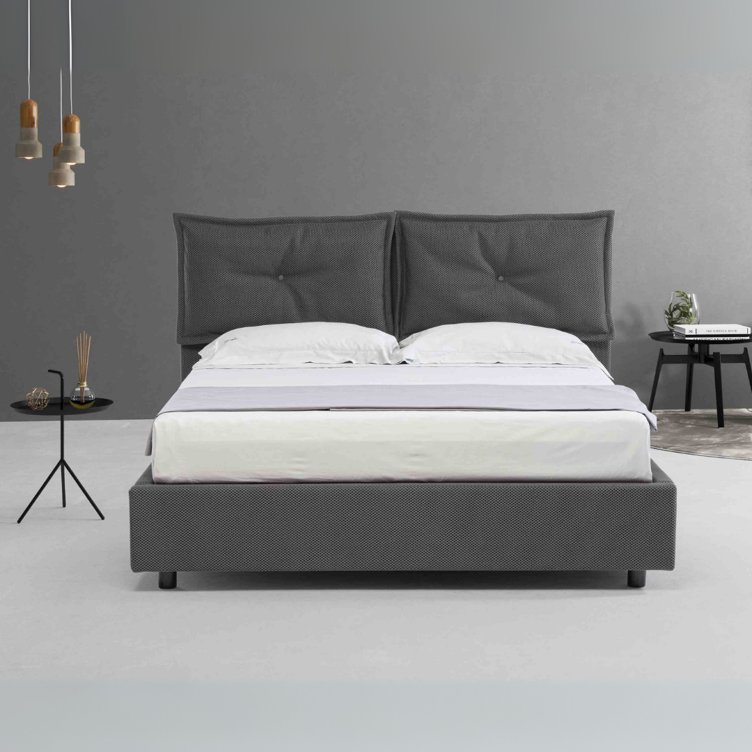 Letto contenitore Pompei - Immagine Ambientale in stanza stile moderno