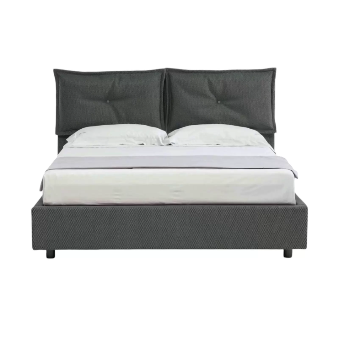 Letto contenitore Pompei - Vista frontale