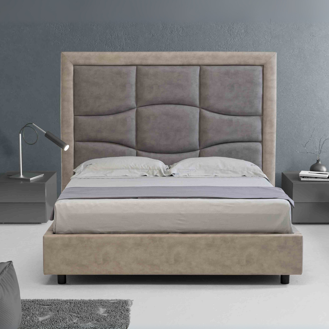 Letto contenitore Zeus - Immagine Ambientale in stanza stile moderno