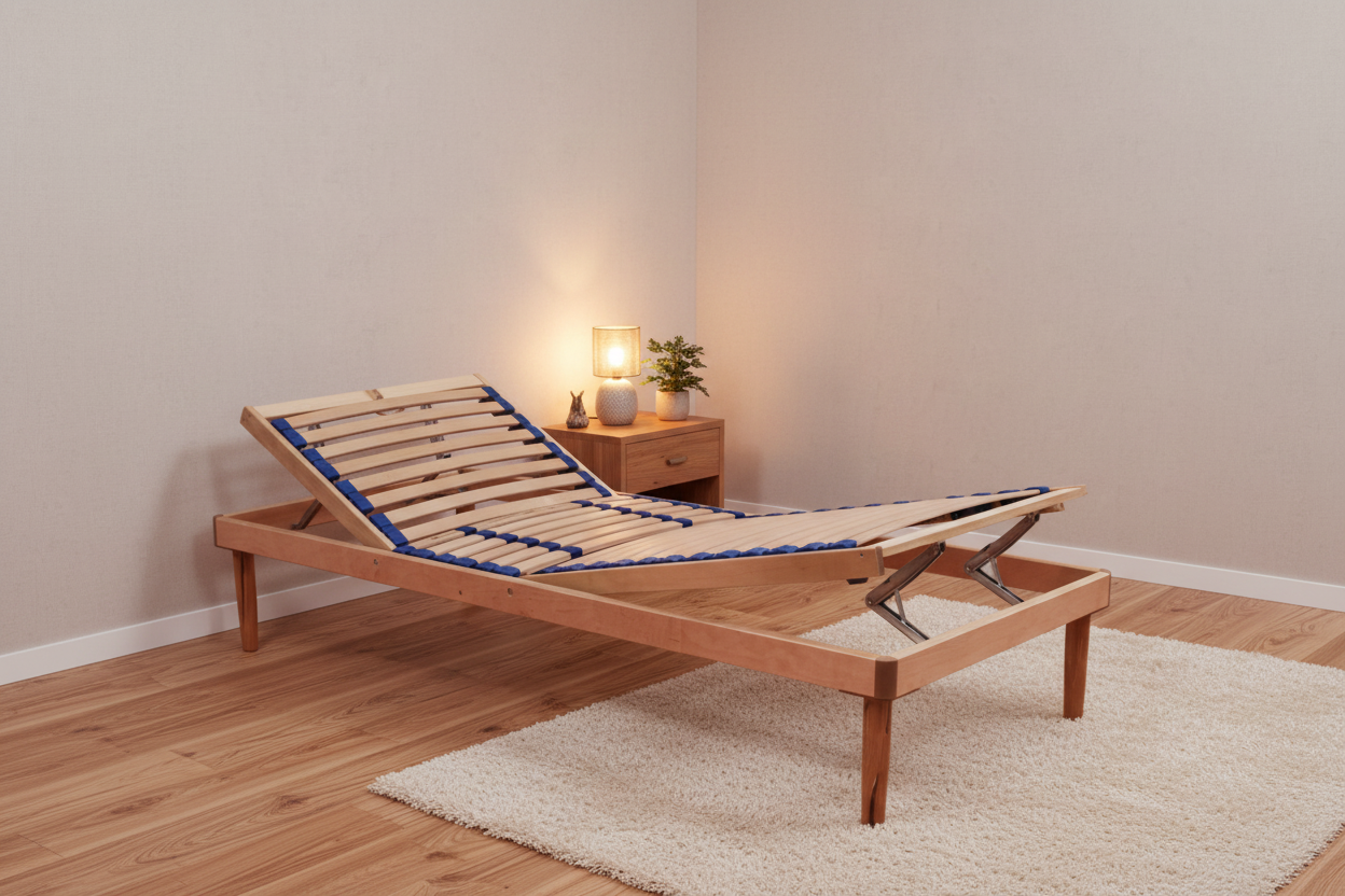 Rete VITALIS Motorizzata in posizione reclinata in camera da letto elegante - comfort elettrico premium